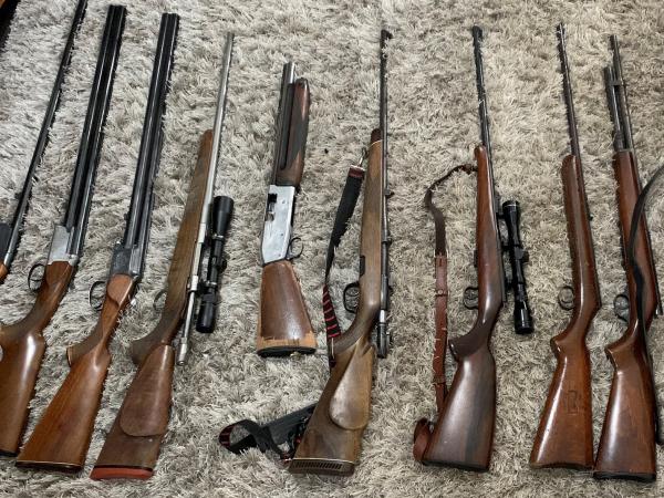 Firearms located at Tirohanga search warrant, Lower Hutt
