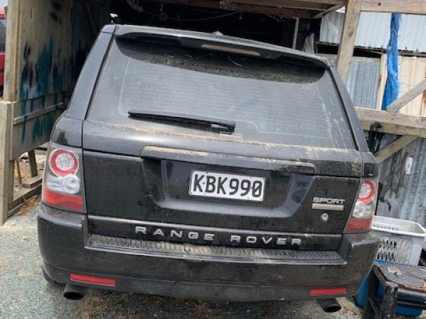 Police are seeking information on a black Range Rover, registration KBK990.