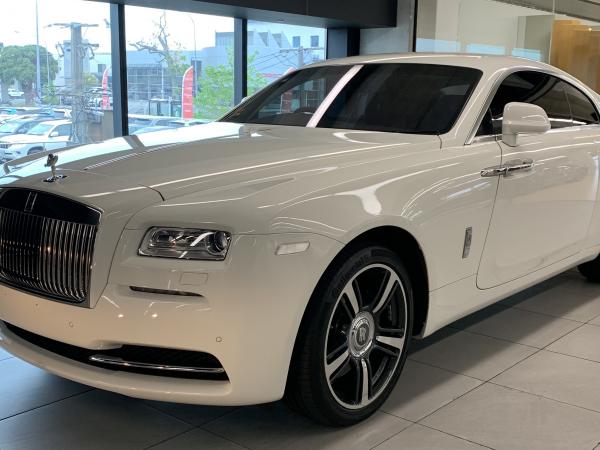 The Rolls Royce Wraith vehicle which will be restrained as part of Op Martinez