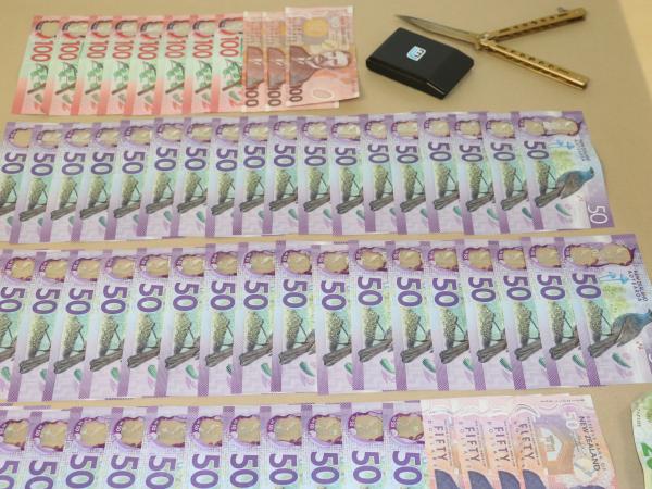 More than $5000 was located at one property