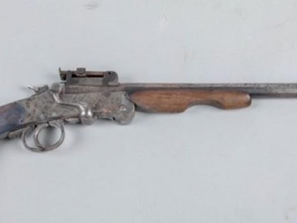 Seized pistol