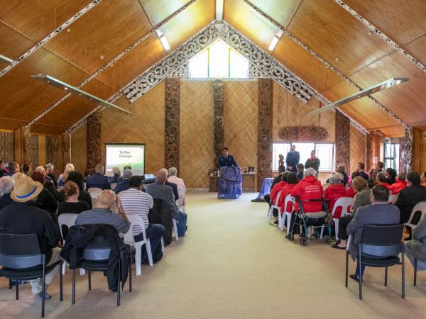Ngakaunui means 'big heart', reflecting the place of the marae in Te Pae Oranga.