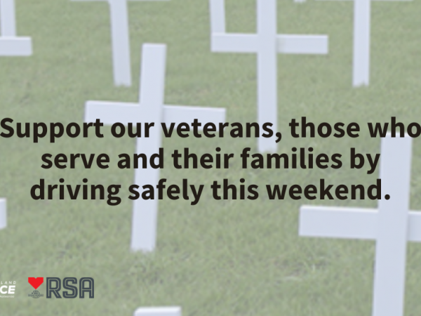RSA joins Police to promote road safety over ANZAC weekend
