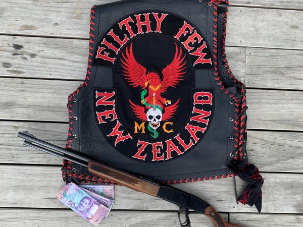 Two patched members of the Rotorua chapter of the Filthy Few Motorcycle Club were among those arrested