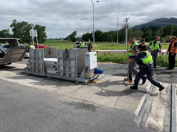 The new technology will improve road safety and reduce the risk of serious injury as a result of a heavy vehicle brake failure.
