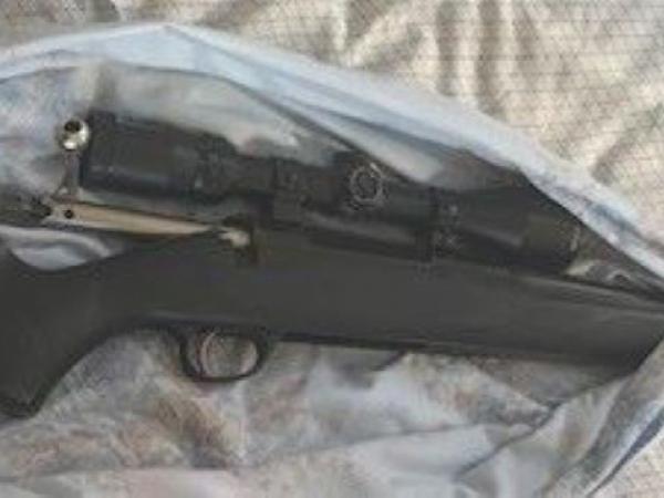 Seized firearm