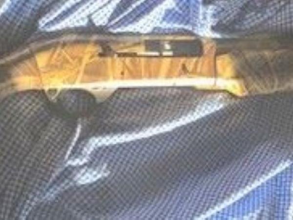 Seized firearm