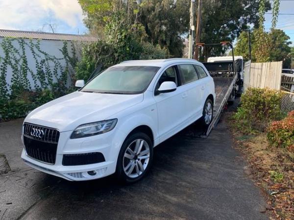 A stolen Audi recovered from one address