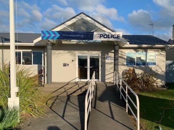 Newly refurbished Feilding Police station