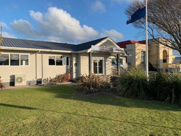 The refreshed Feilding Police station