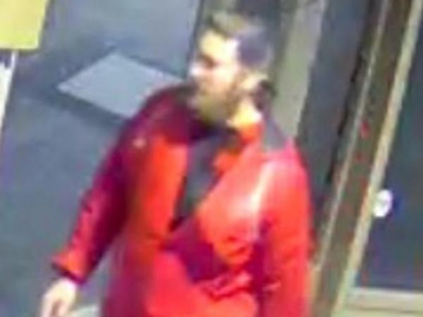 Palmerston North Police are seeking to identify the man pictured, in relation to damage at the Regent Theatre on Broadway Avenue