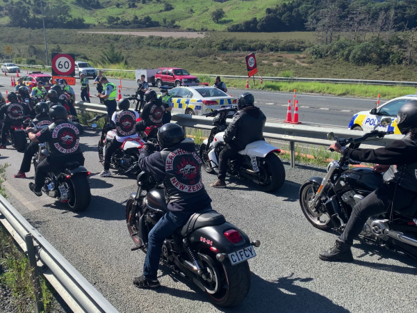 Riders interrupted by Police checkpoint