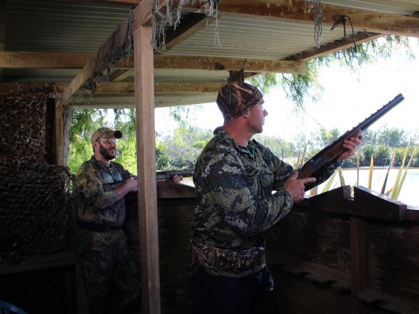 Safety during duck shooting season