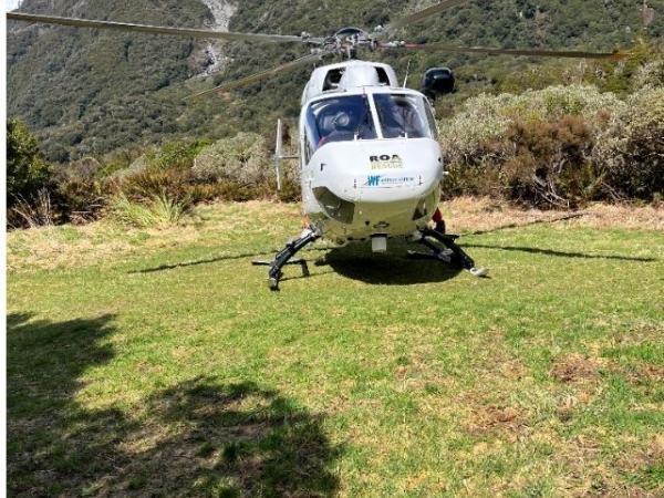 Helicopter assisted
