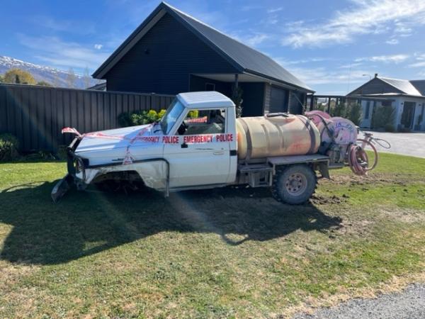 Police are appealing for anyone who saw this vehicle on October 18 to get in touch. 