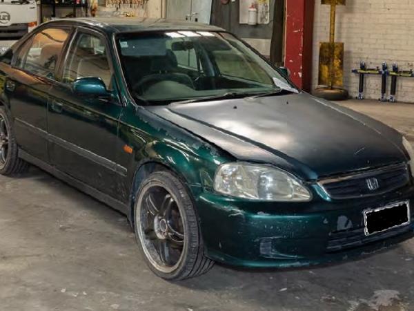 Green Honda
