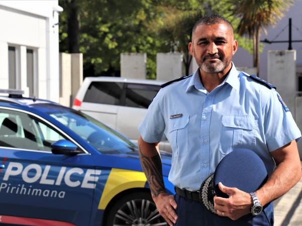 Rotorua Area Commander, Inspector Herby Ngawhika