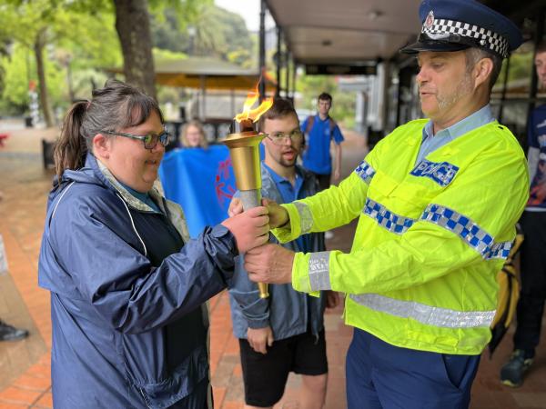 Law Enforcement Torch Run participants
