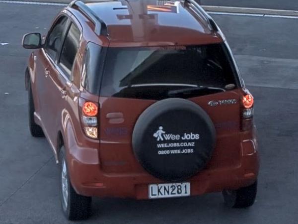 Red Daihatsu Terios