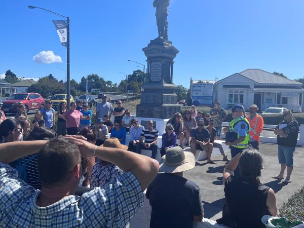 Police addressing concerned Clive residents