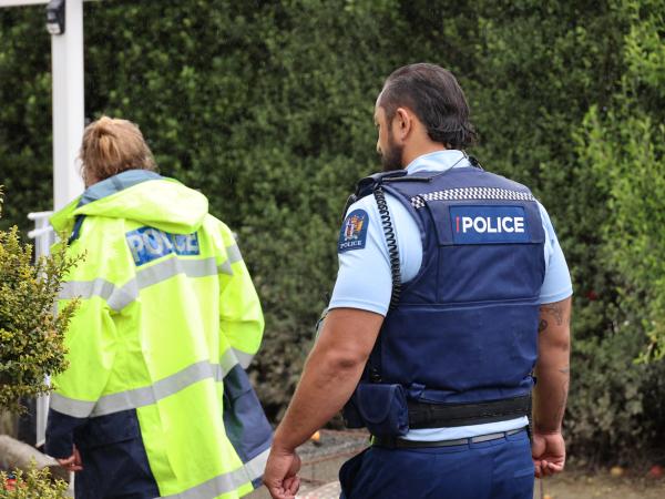 Police reassurance visit in Napier