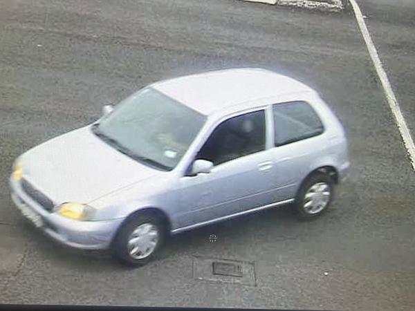 Police are seeking sightings of this vehicle