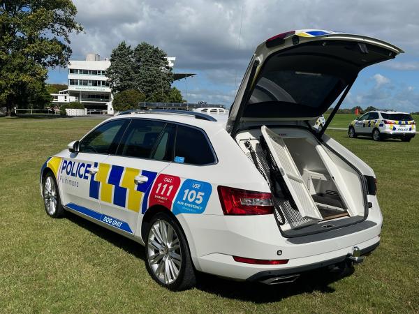 New wheels for Police dog units.