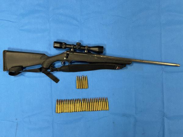Firearm and ammunition seizued, Op Elusive