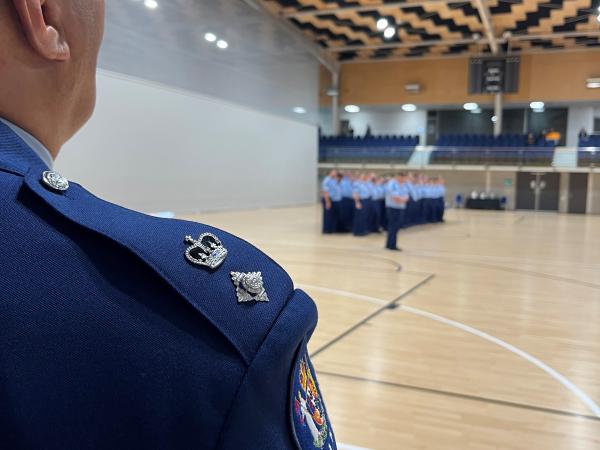 Sixty-two new cops for the front line.
