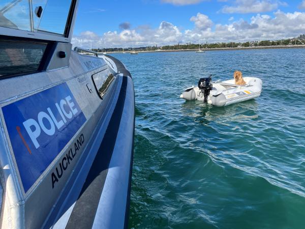 Huxley was located drifting in Hobson Bay earlier today. 
