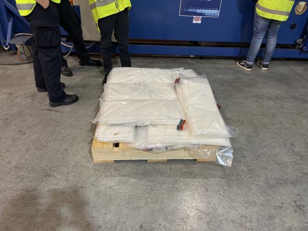 Police and Customs located 121kg of methamphetamine, with a street value of approximately $50 million.