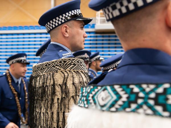 Police graduation photo