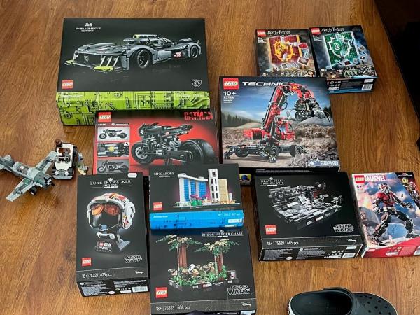 This is some of the stolen Lego recovered in Browns Bay