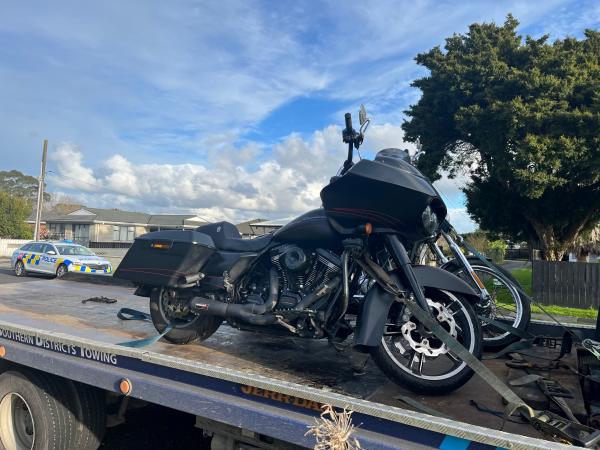 Two bikes were impounded at a Police checkpoint in Papakura.