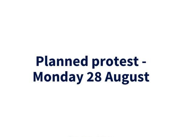Planned protest tile