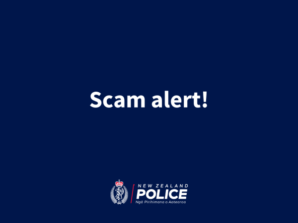 Scam alert
