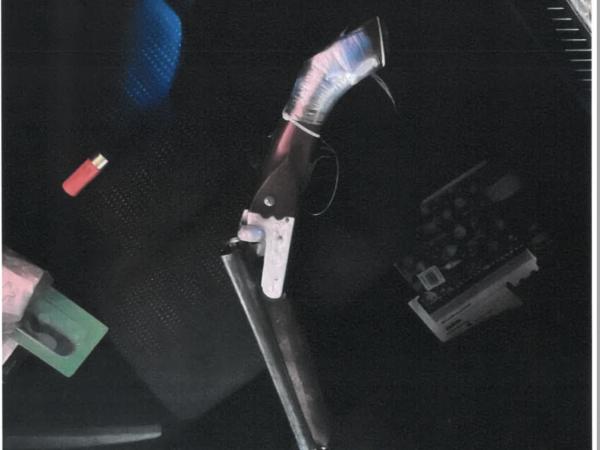 Firearm found on seat of vehicle