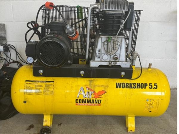 Air compressor recovered 