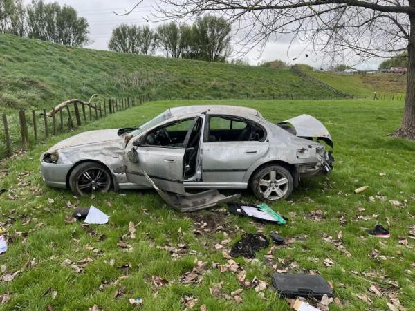Car involved in Ormond Street crash