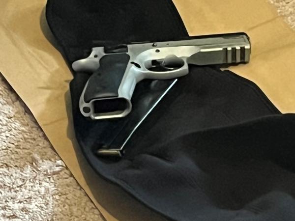 Operation Audi firearm seized