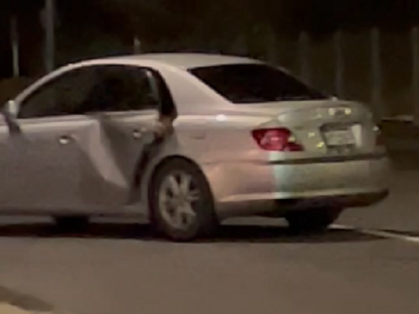 Vehicle sought for robbery silver Toyota