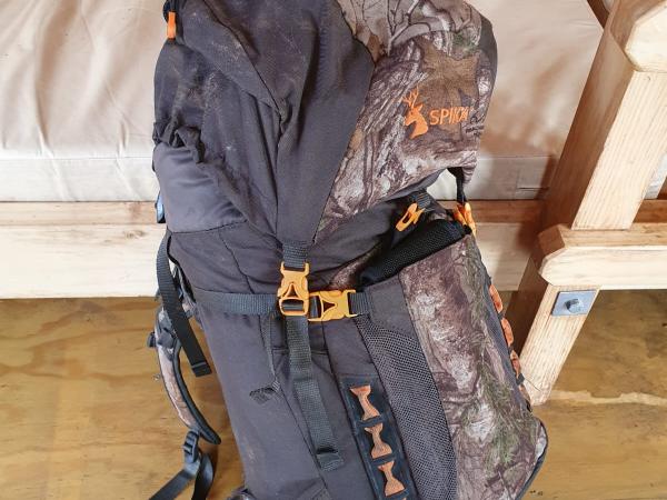 Pack belonging to tramper
