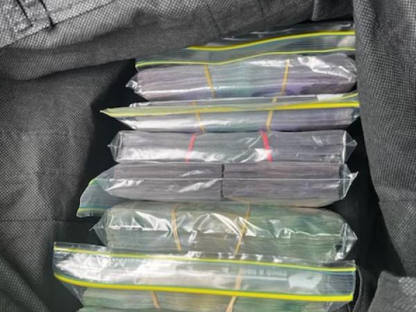Cash seized photo 2