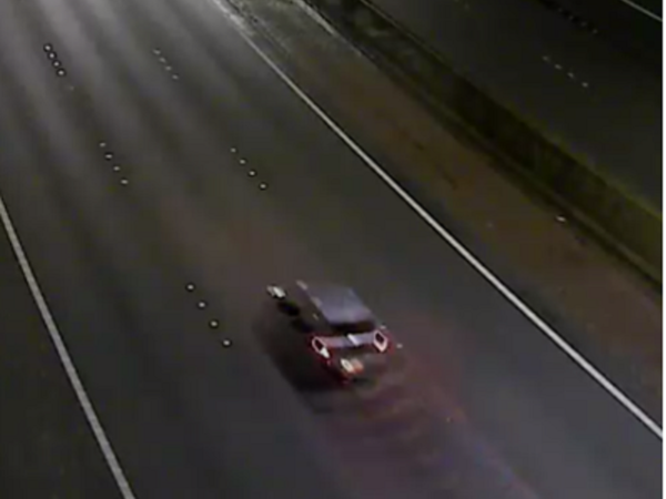 At around 4.28am, the vehicle stopped on SH 16 between Westgate & the Brigham Creek Roundabout