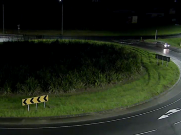 At around 4:34am, the vehicle travelled through the Brigham Creek Roundabout & continued north