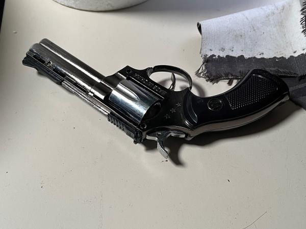 Firearm seized