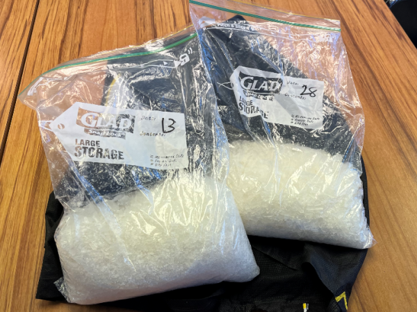 Some of the drugs seized