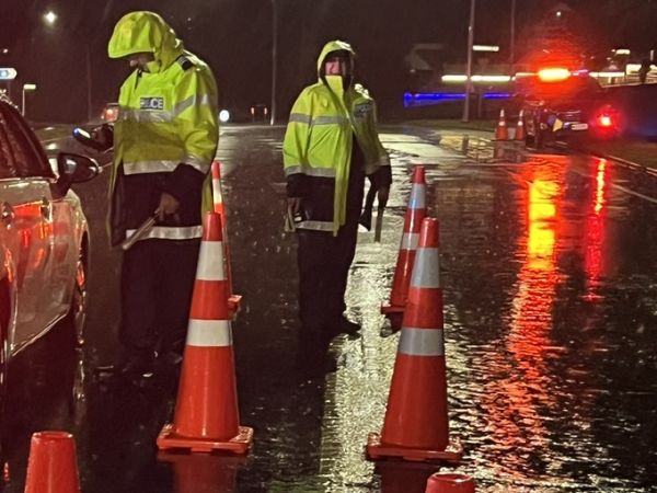 Road checkpoint