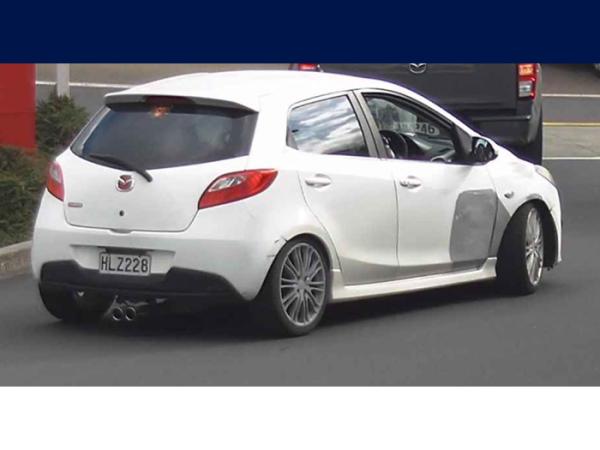 Police are appealing for information on Mr Perry’s vehicle, a white Mazda Demio, registration HLZ228