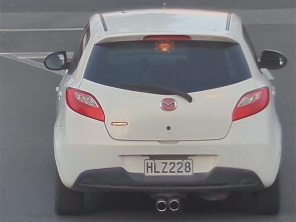 Police are appealing for information on Mr Perry’s vehicle, a white Mazda Demio, registration HLZ228